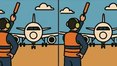Rätsel: Finden Sie in 45 Sekunden 3 Unterschiede im Flugzeugbild?