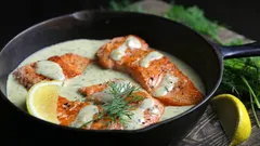 Lachs besser als im Restaurant: Einfaches Rezept von einem französischen Chefkoch
